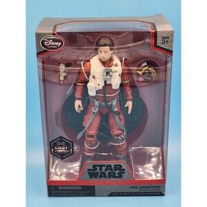 Star Wars Die Cast Poe Action Figure Elite Series Disney